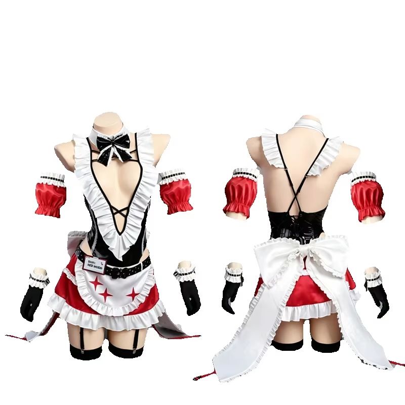 Party Games New - Kostiumy CosAn Game Rapi Cosplay, modny,