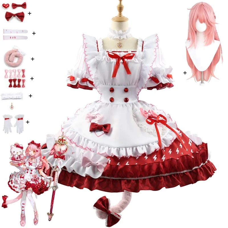 Kostium cosplay Arknights Gold – Party Games Youtube recenzja i cena
