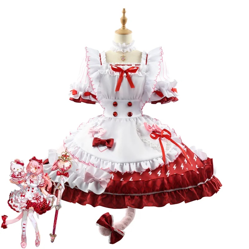 Kostium cosplay Arknights Gold – Party Games Youtube recenzja i cena