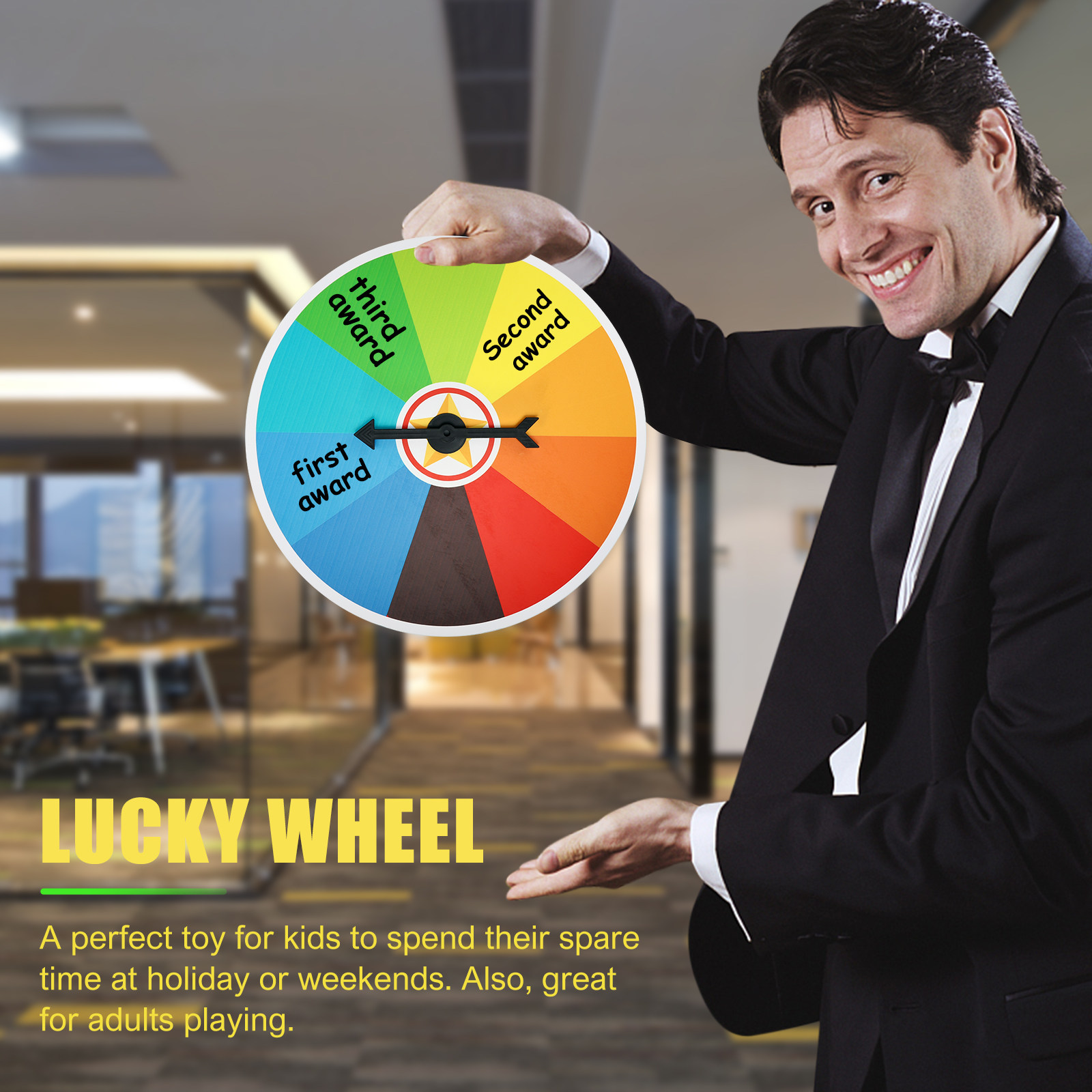 Obracająca się tarcza do gry,  – Party Games Spin The Wheel recenzja i cena