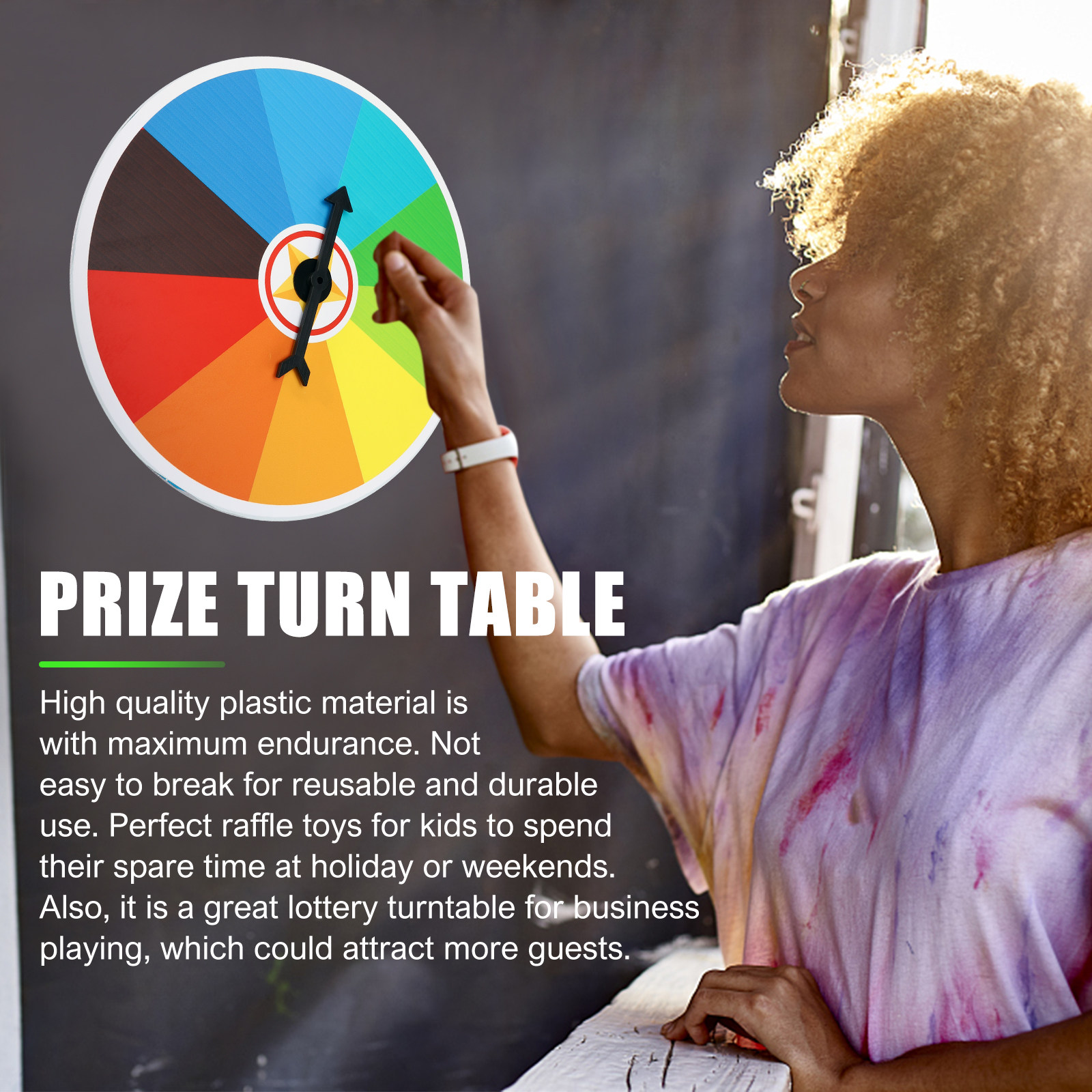 Obracająca się tarcza do gry,  – Party Games Spin The Wheel recenzja i cena
