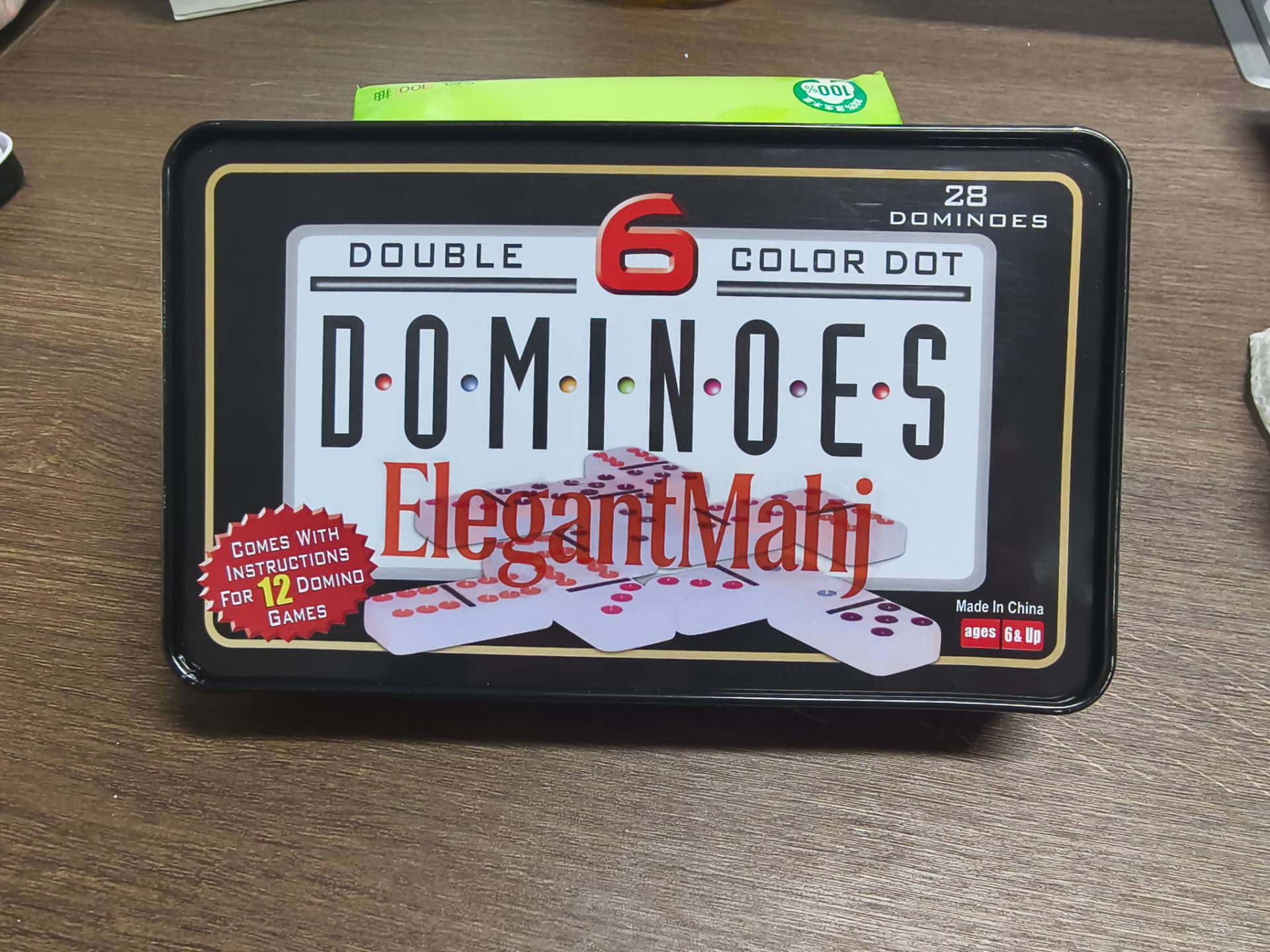 Elegancki zestaw domino Double – Party Family Games recenzja i cena